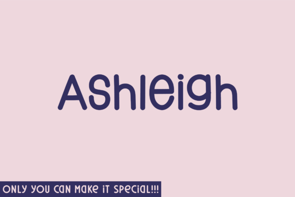 Ashleigh Rounded Font for Modern Web Design