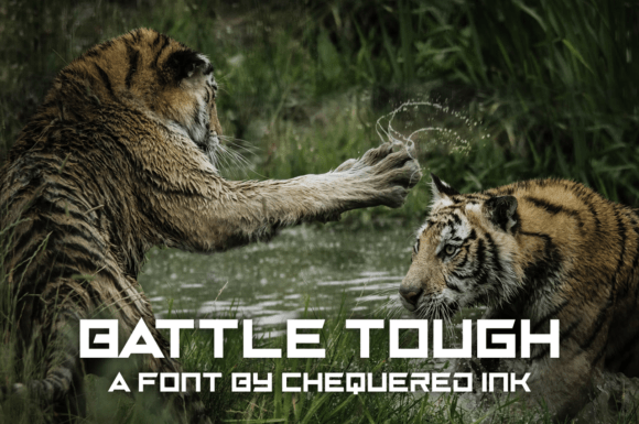 Battle Tough Font for Bold Campaign Design