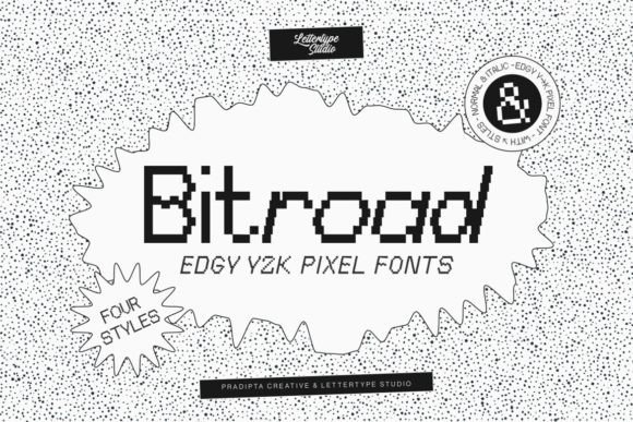 Bitroad Font: Elevate Your Brand with Retro Pixel Style