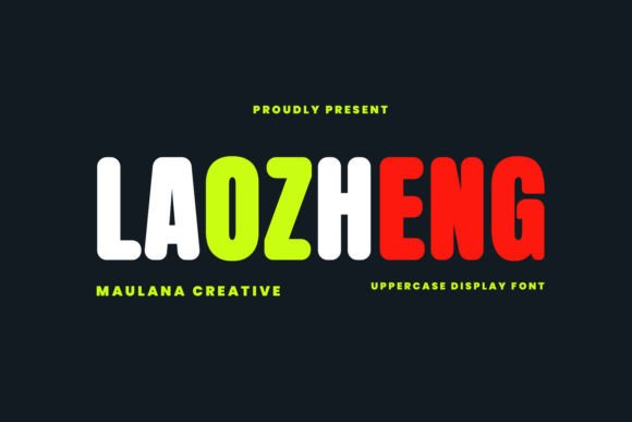 Designing Bold Headlines with Laozheng Typeface