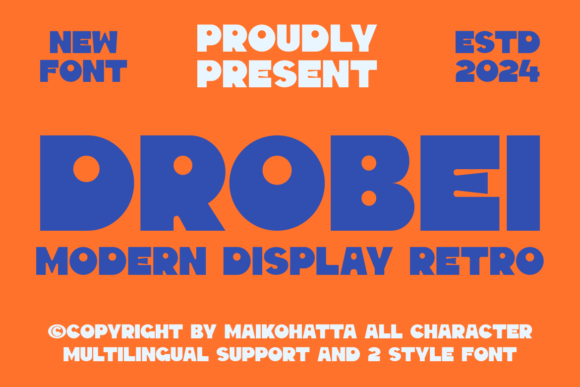 Drobei Font Review: Joyful Sans Serif for Brands