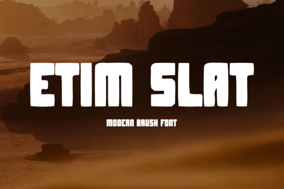 Etim Slat: The Modern Typeface for Bold Brands