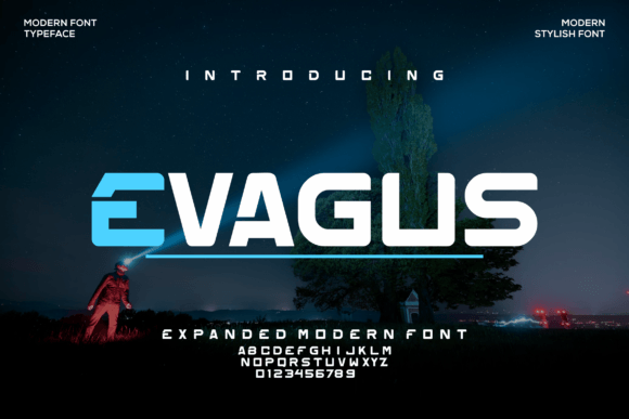 Evagus Typeface for Bold Editorial Design