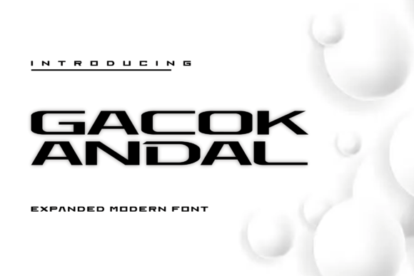 Gacok Font Review: A Bold Modern Sans Serif for Branding