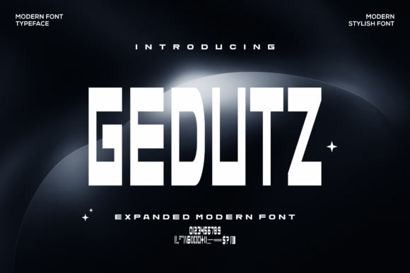 Gedutz: The Bold Sans Serif Font for Makers