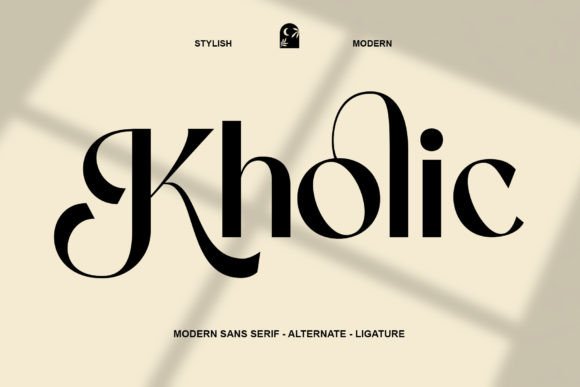 Kholic Font: Modern Sans Serif for Branding