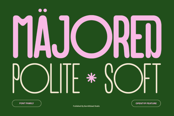Majored Font: The Groovy Typeface for Crafters