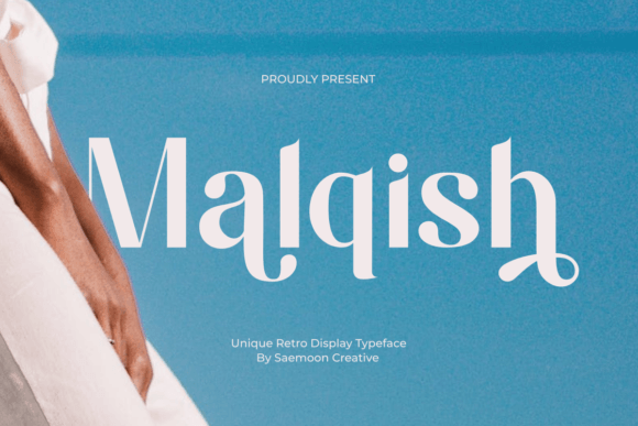 Malqish: A Retro Sans Serif Font for Bold Branding