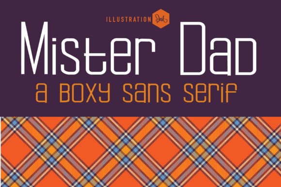 Mister Dad Font: A Modern Sans Serif for Bold Branding