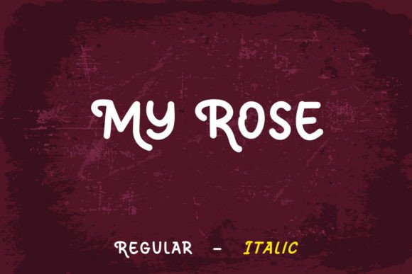 My Rose: Bold Comic Font for Campaigns