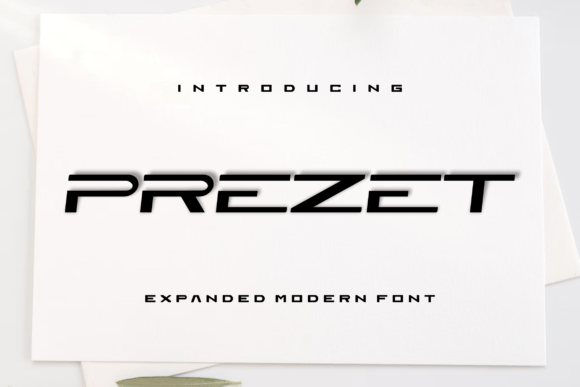 Prezet Font: A Modern Typeface for Bold Branding