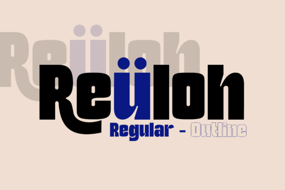 Reuloh: A Modern Geometric Sans Serif for Elegant Branding