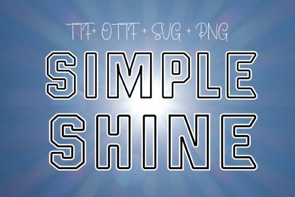 Simple Shine: A Chic Sans Serif Font for Modern Campaigns