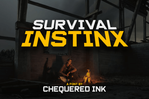 Survival Instinx Font for Handmade Brands