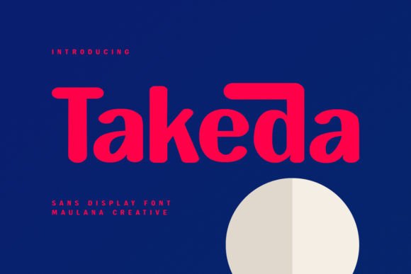 Takeda Font: A Friendly Typeface for Modern Brands