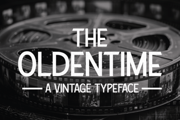 The Oldentime: A Vintage Sans Serif Font for Makers
