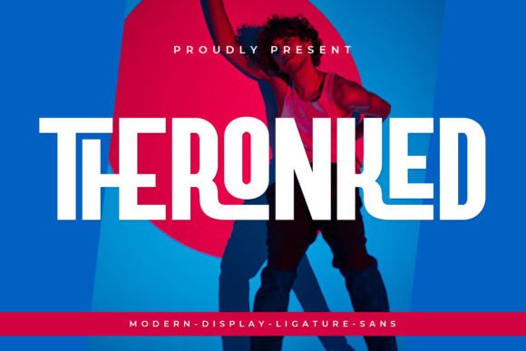 Theronked: A Bold Serif Font for Modern Web Design