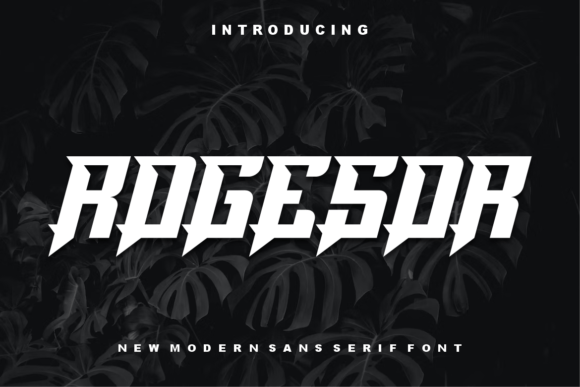 Upgrade Your Brand Identity with Rogesor Display Font