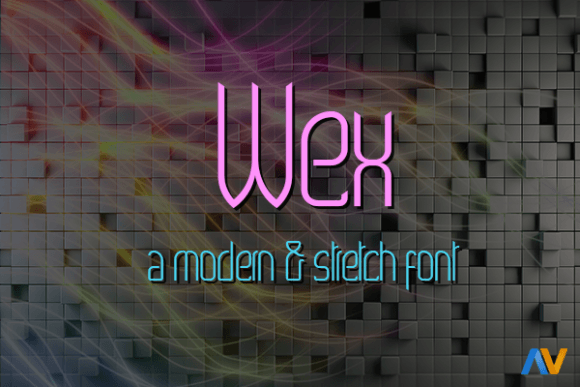 Wex Typeface for Modern Brand Identity