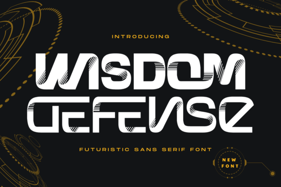 Wisdom Defense Font for Bold Web Design