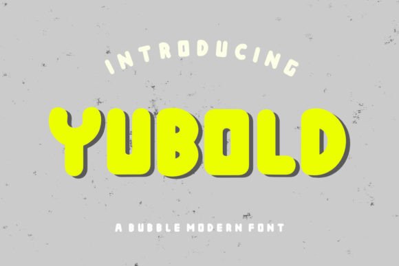 Yubold Font for Modern Web Design